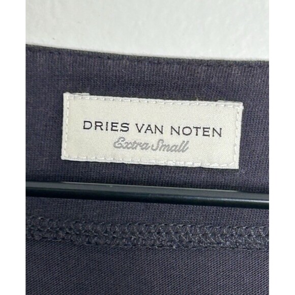 Dries Van Noten Hardison T-Shirt Yellow XS Short Sleeve Landscape motif Geometri - Picture 2 of 5